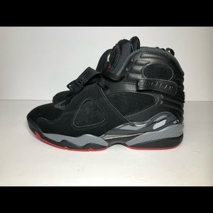 Nike Air Jordan Retro 8 cement black/gym red